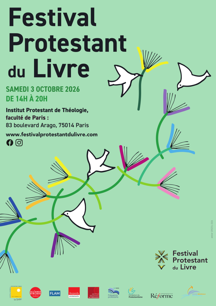 Affiche du Festival protestant du livre 2026